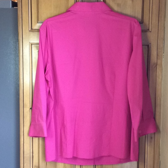 FINAL SALE PRICE Pretty Pink Chico’s Blouse in 2 - Picture 5 of 6
